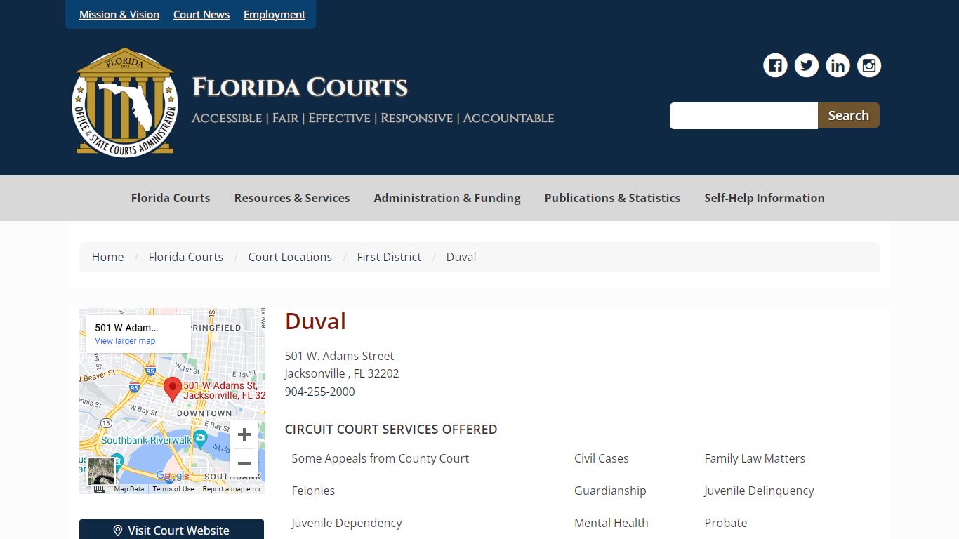 Duval - Florida Courts